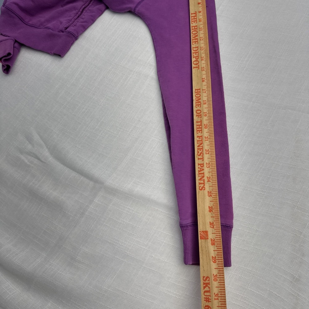 VTG Y2K Victorias Secret XS LIVE FOR PINK Crewneck Sweatshirt Dog Purple Trashed - Picture 12 of 12